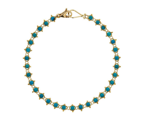 Turquoise Textile Bracelet - TWISTonline
