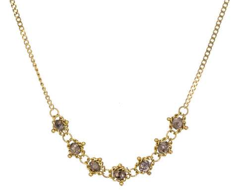 Champagne Diamond Necklace - TWISTonline