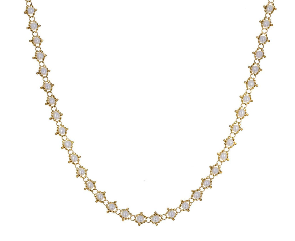 Pearl Textile Necklace - TWISTonline