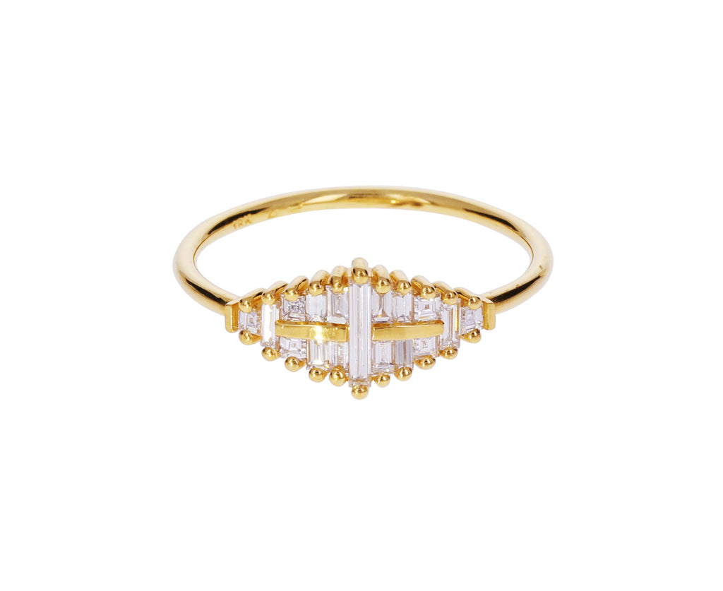 Needle Diamond Cluster Ring - TWISTonline