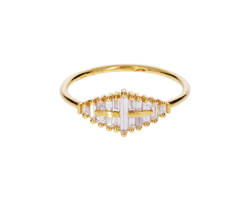 Needle Diamond Cluster Ring - TWISTonline