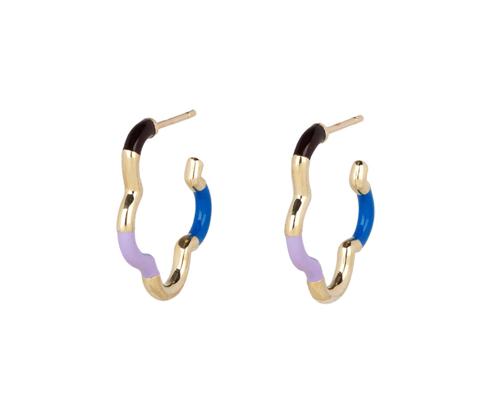 Bea Bongiasca B Multi Mini Hoop Earrings
