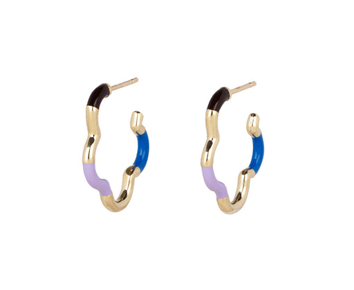 Bea Bongiasca B Multi Mini Hoop Earrings