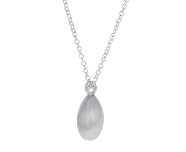 [leeENoir] 韓国☆925silver☆Mini Egg Ball Necklace-silver Designer fashion, Seoul-fully created | W Concept