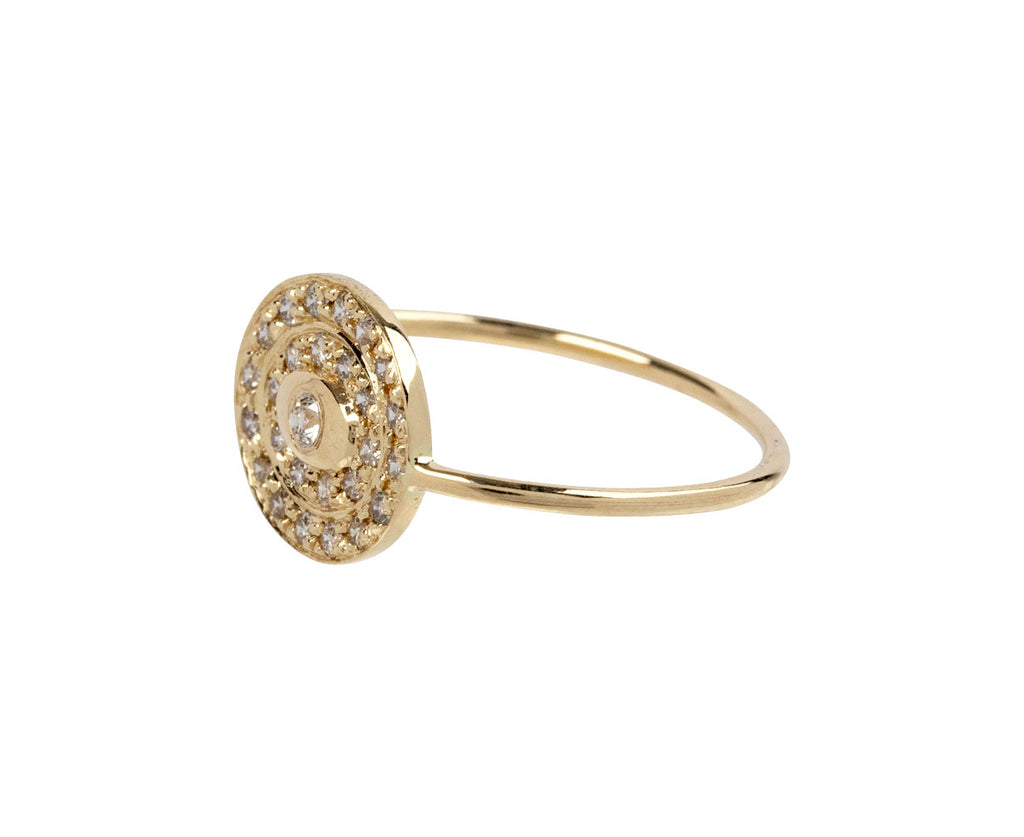 Celine Daoust Diamond Kate Infinity Ring Side View