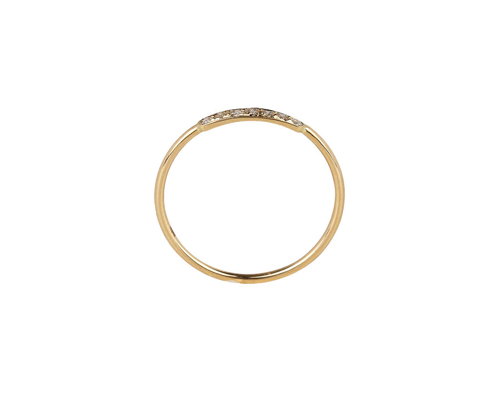 Celine Daoust Diamond Clara Ring Top View