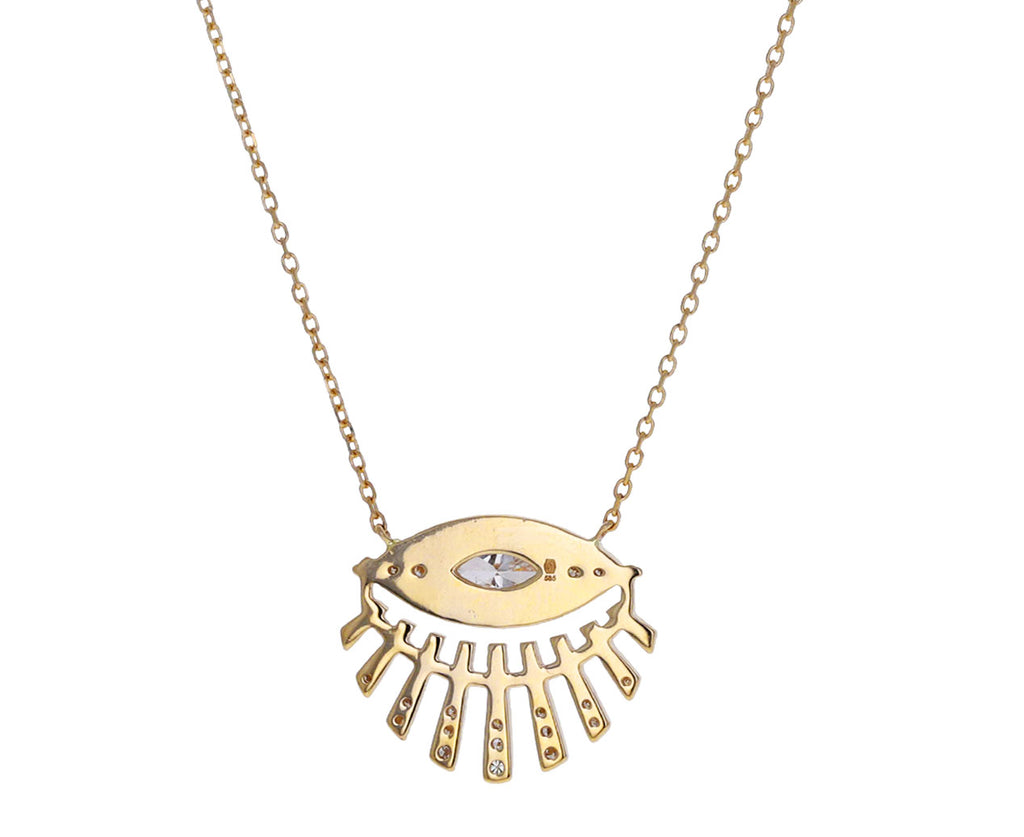 Diamond Eye Spy Sunbeam Pendant Necklace