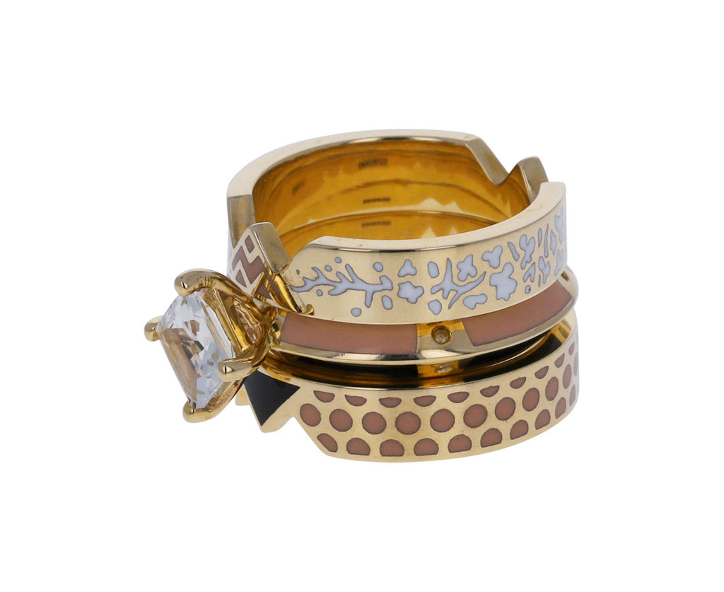 Jacobean Baroque Solitaire Stack