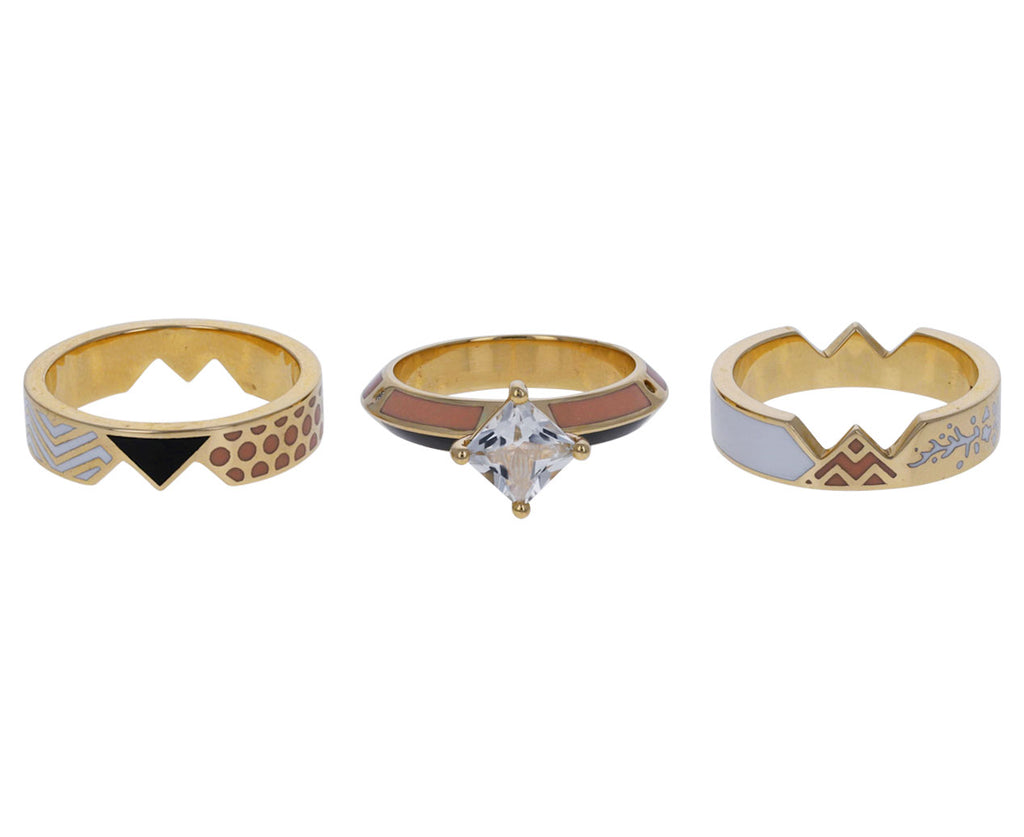 Jacobean Baroque Solitaire Stack