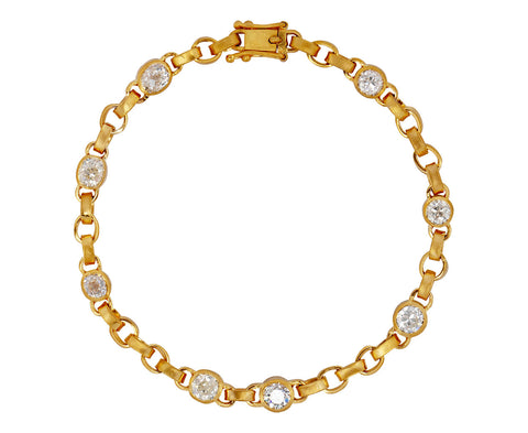 Darius Diamond Signature Chain Bracelet