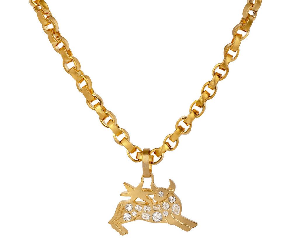 Darius Dendera Zodiac Taurus Charm Pendant ONLY On Chain