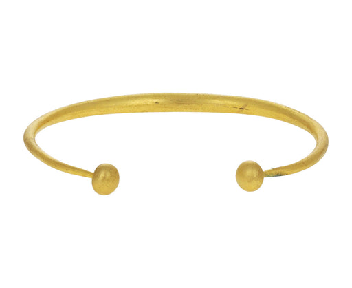Gold Plated Classic Open Bangle