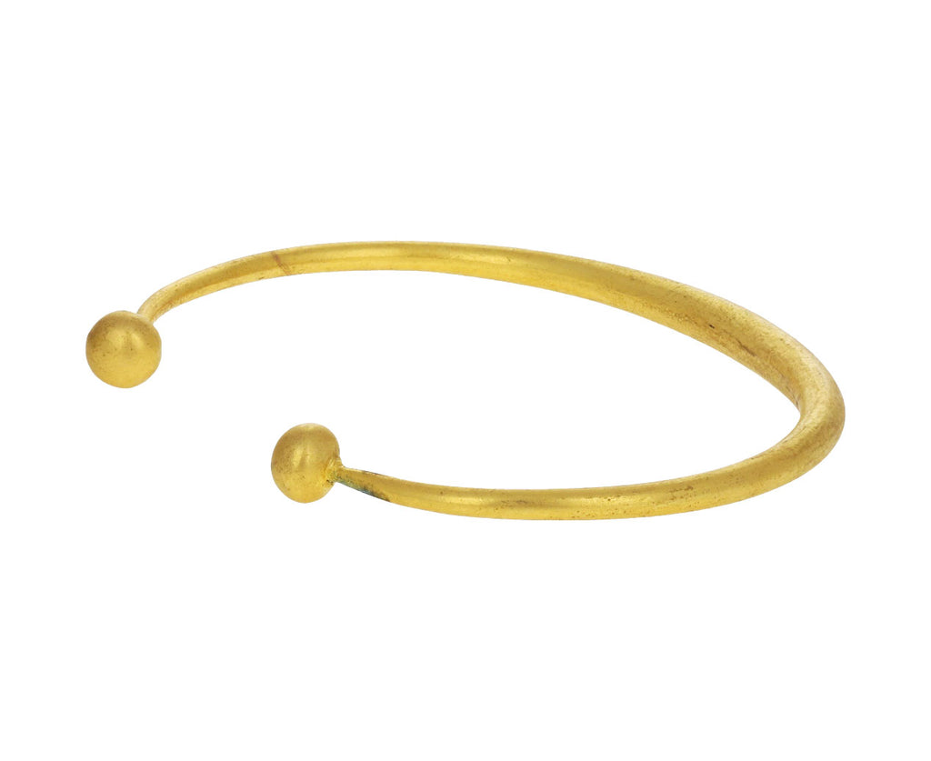Gold Plated Classic Open Bangle