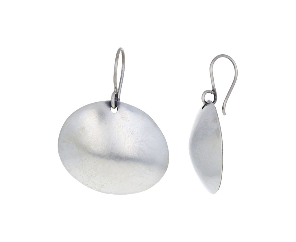 Domed Disc Earrings