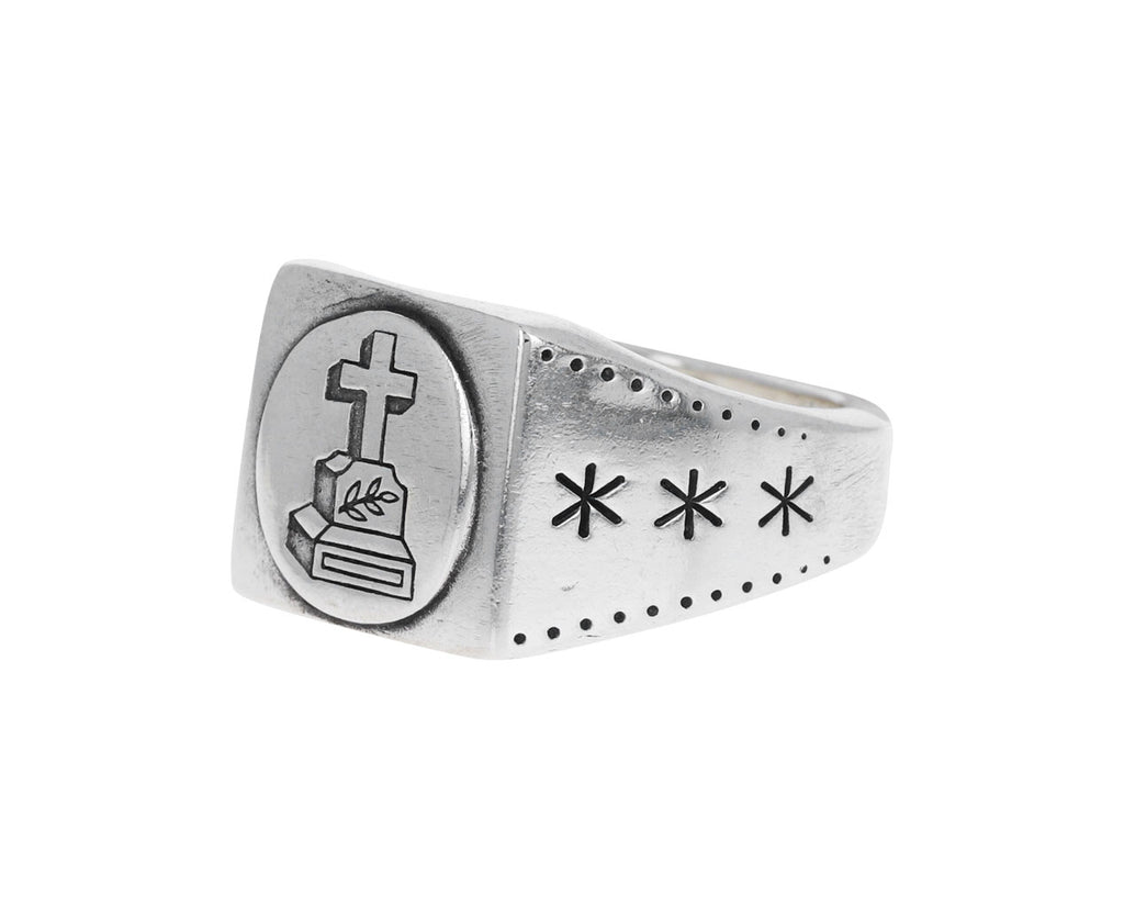 Cross Signet Ring