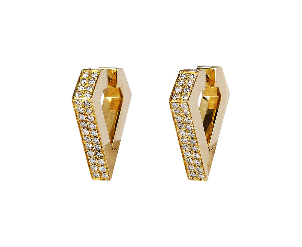 Brut Diamanti Hoop Earrings - TWISTonline