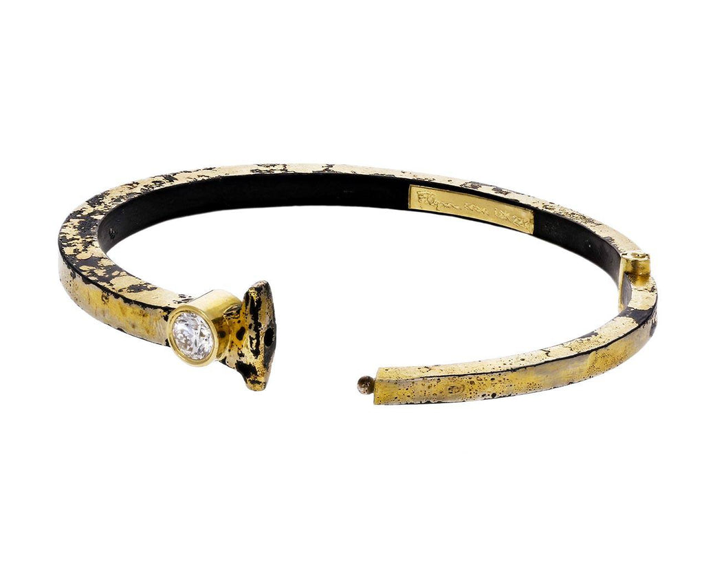 Super Gold Dust Diamond Nail Bracelet - TWISTonline