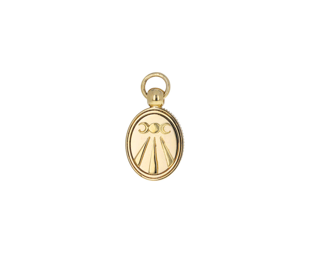 Mind, Body, Soul Oval Coin Charm Medallion ONLY