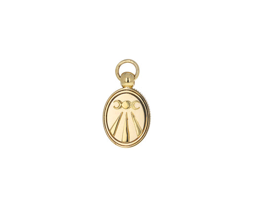 Mind, Body, Soul Oval Coin Charm Medallion ONLY