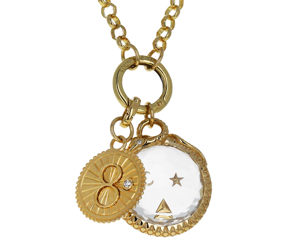 Foundrae Wholeness Large Sealed Gemstone Charm Pendant ONLY On Annex Link