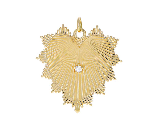 Center Diamond Oversized Love Token