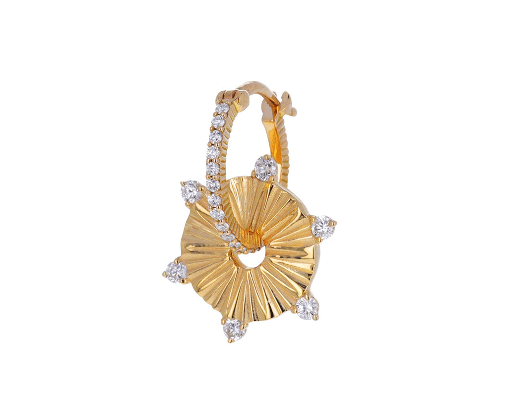 Small Diamond Element Disk Charm ONLY