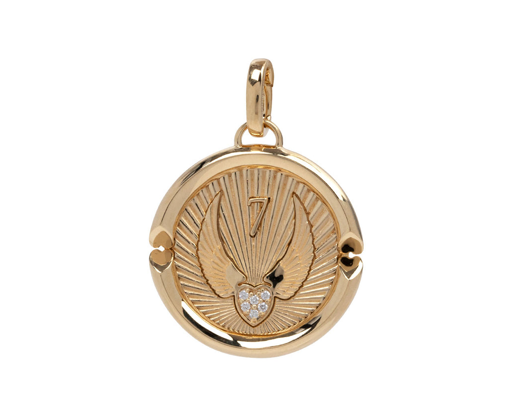 Foundrae Large Beloved Charm Medallion Pendant ONLY