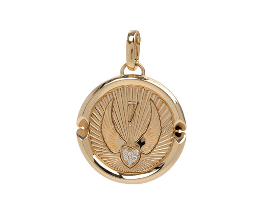 Foundrae Large Beloved Charm Medallion Pendant ONLY