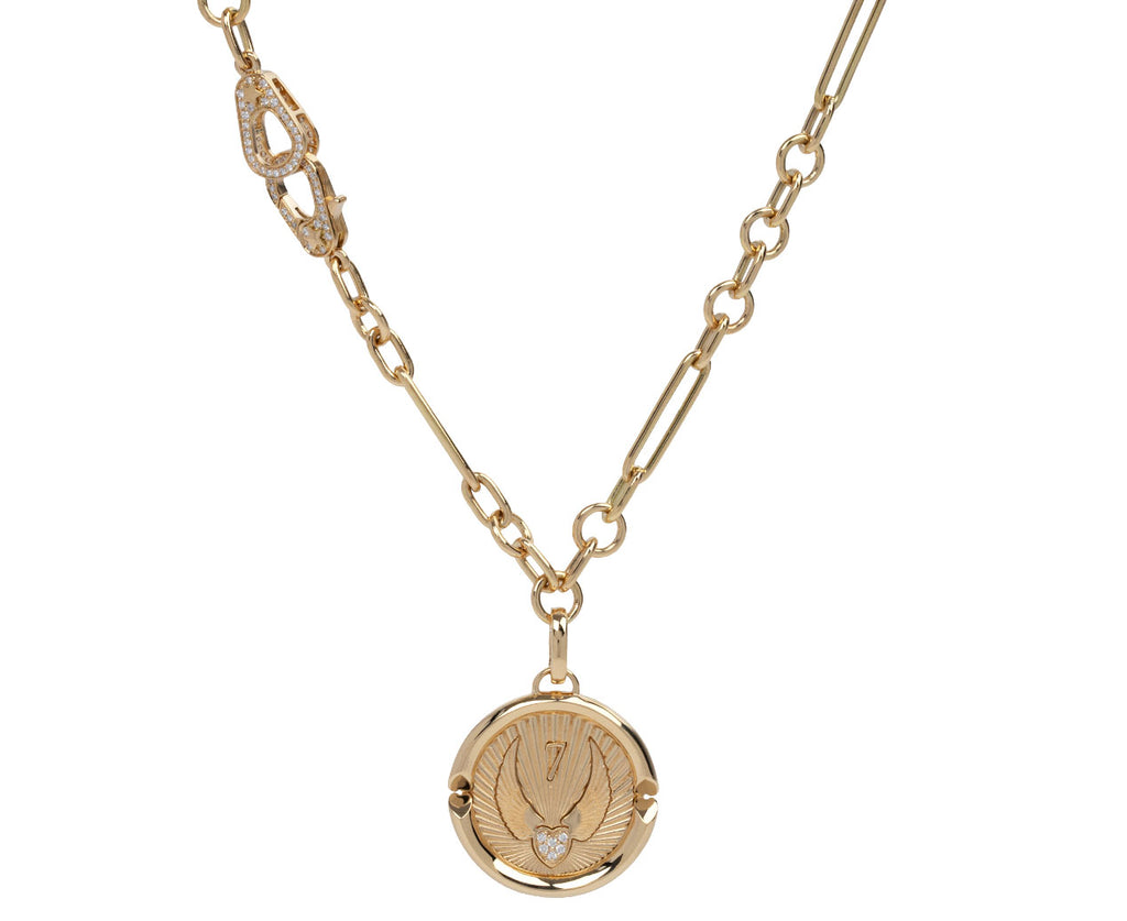 Foundrae Large Beloved Charm Medallion Pendant ONLY On Chain