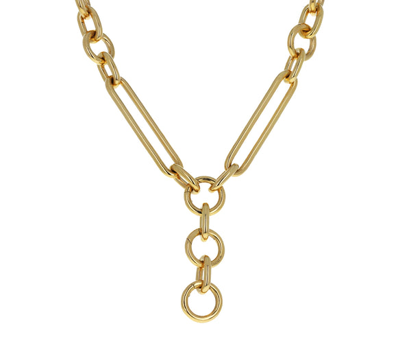 MIX CHAIN NECKLACE ゴールド Garden of Eden - 【残り一点】Mix Chain Necklace | ACRMTSM