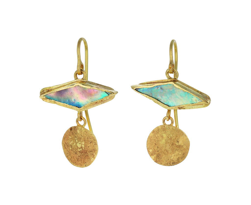 Abalone Squash Earrings