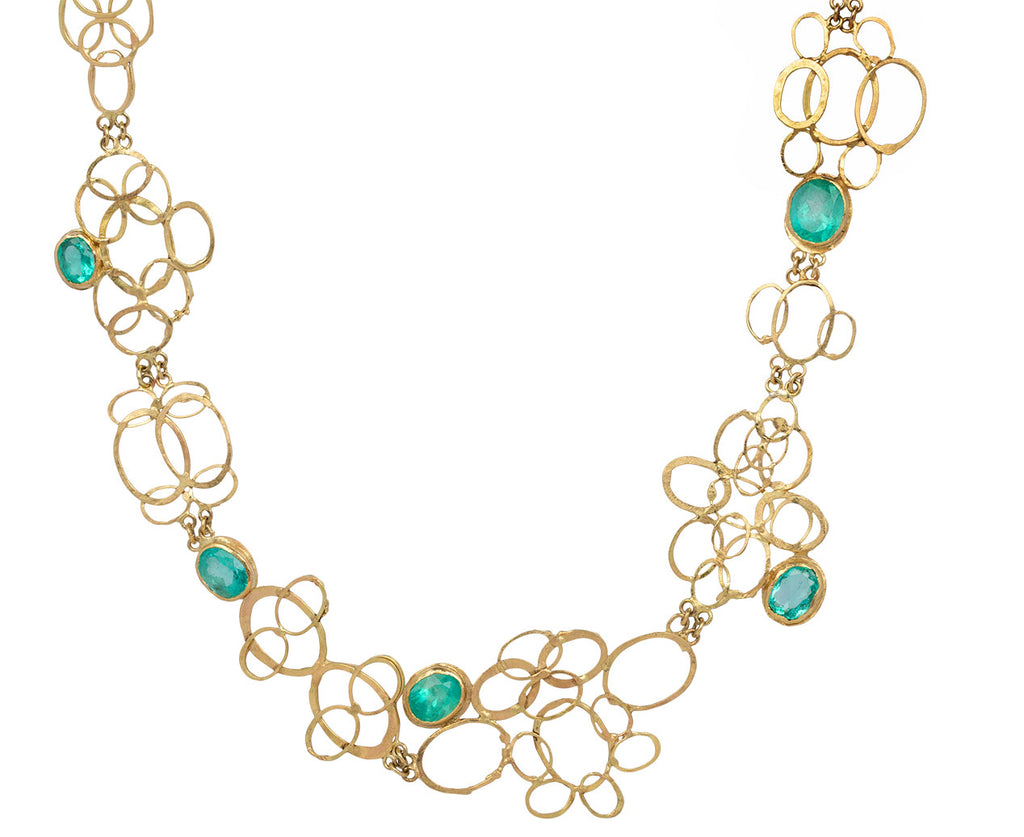 Emerald Oval Jubilee Necklace