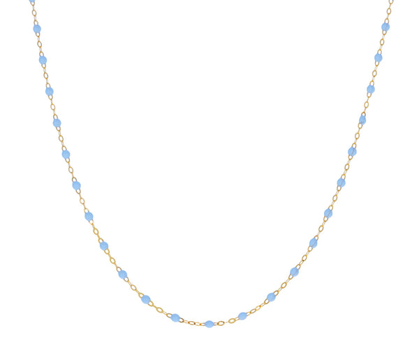 Baby blue necklace deals