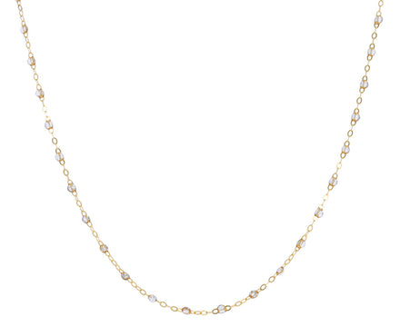 Short Super Sparkle Resin Beaded Necklace