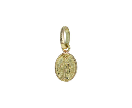 Petite Gold Madonna Charm ONLY