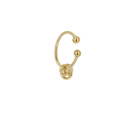 Gold Three Circles Ear Cuff