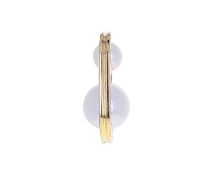 Beluga Akoya Pearl SINGLE Stud Earring