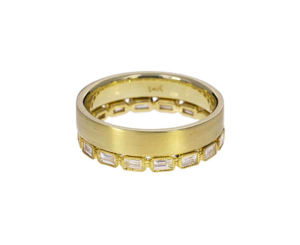 Yellow Gold Plus One Boyfriend Band - TWISTonline