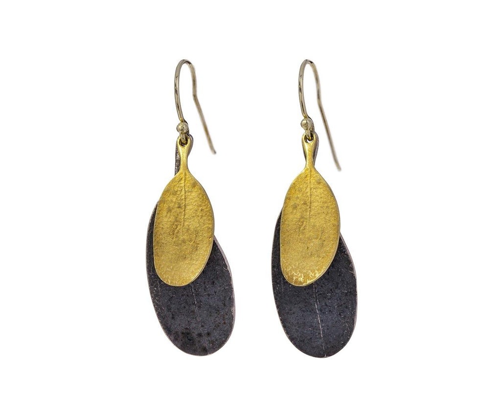 Double Leaf Earrings - TWISTonline