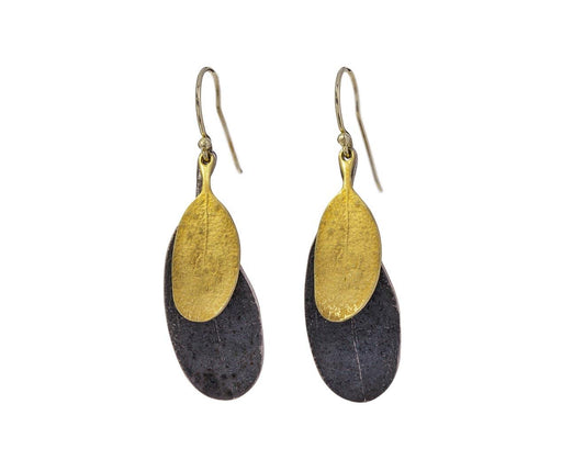 Double Leaf Earrings - TWISTonline