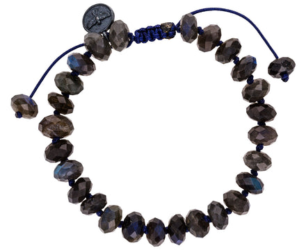 Black Labradorite Beaded Bracelet - TWISTonline