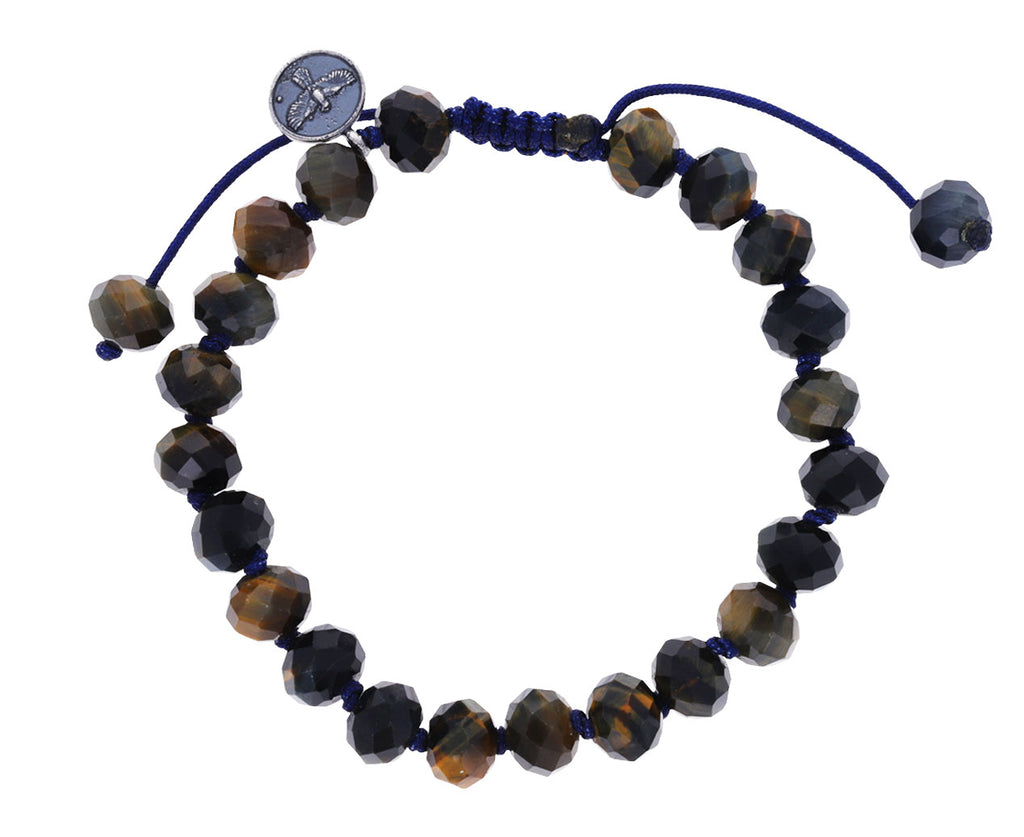 Blue Tiger Eye Bracelet