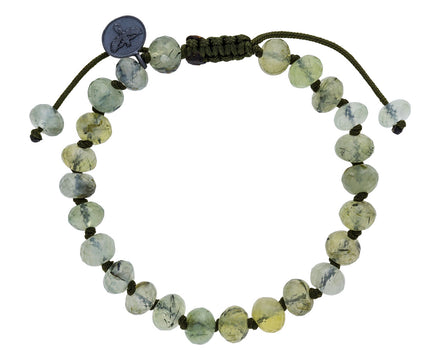 Prehnite Beaded Bracelet - TWISTonline 