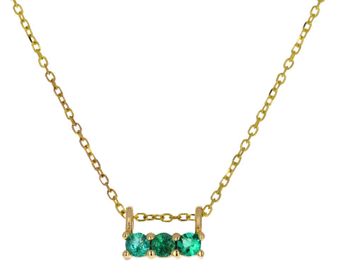 Triple Emerald Necklace - TWISTonline