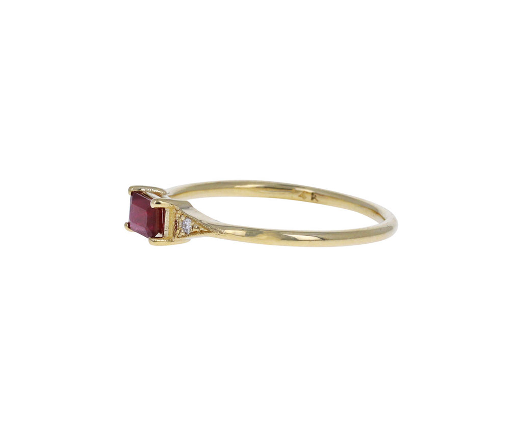 Ruby Deco Ring