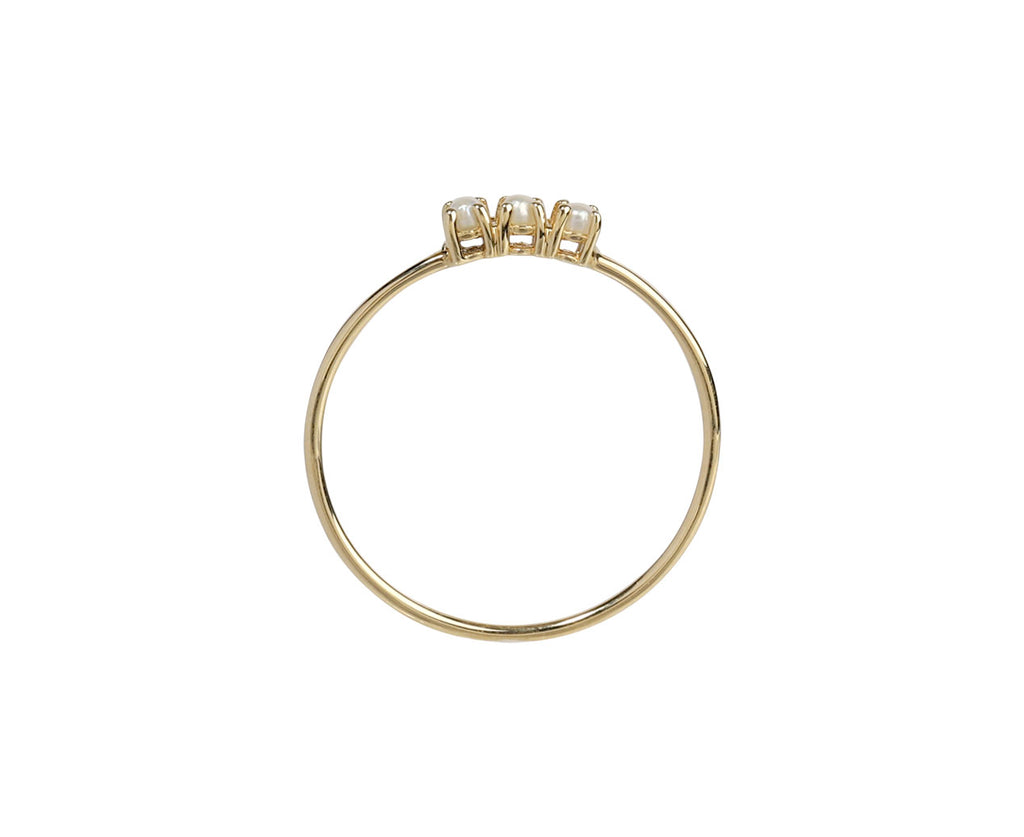 Three Pearl Ring