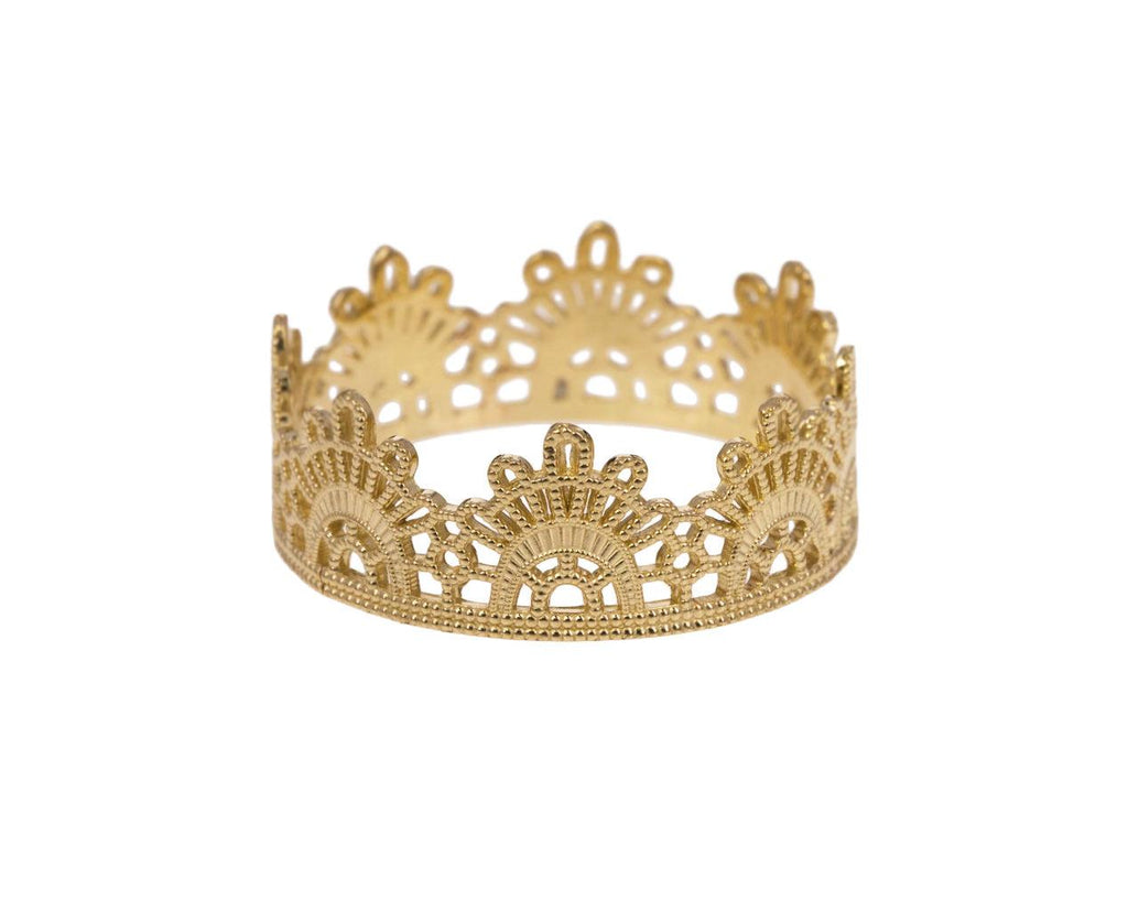 Gold Half Lace Ring - TWISTonline