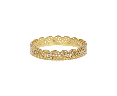 Alternating Diamond Lace Band - TWISTonline