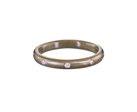 Half Round Diamond Band - TWISTonline 