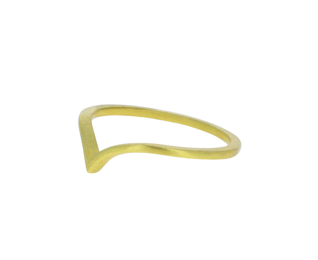Yellow Gold Universal V Shape Band